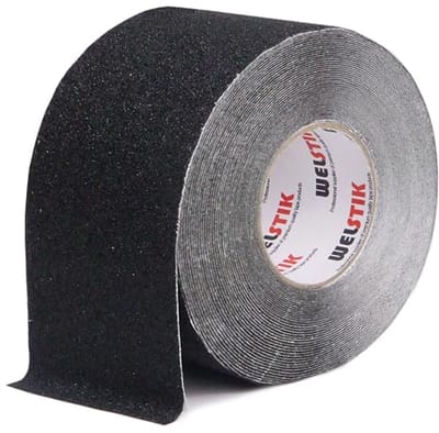 Antislip plakstrip 100 mm x 20 m - Waterdicht, hoge tractie voor binnen en buiten, zelfklevend antislipband