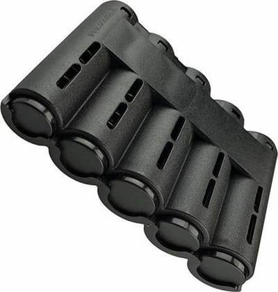Horeca Munthouder- Eurokit - Voor 5 Soorten Munten - 5 Tubes - Zwart