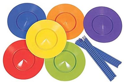 Circus Jongleerset met Draaiende Platen en Stokjes - Jongleren en Evenwicht Speelgoed voor Kinderen