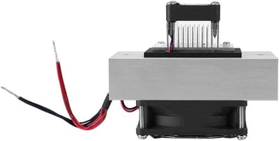 Thermo-elektrische Koeling - Halfgeleider Koelsysteem - DIY Koelkast Bouwen - Mini Airconditioner - 12 Volt 65 Watt - Zilver