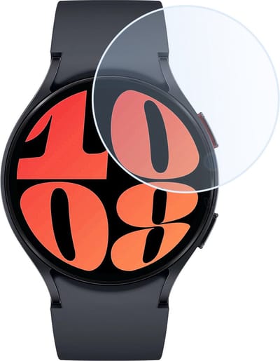 Screenprotector - Geschikt voor Samsung Watch 6 40 mm - Sterk & Shockproof - Tempered Glass - Gehard Glas - Beschermglas Screen Cover - Bescherm Protector voor Smartwatch