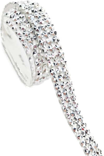 Plak lint strass steentjes 1.2 meter glitter plakband zelfklevend sterren glitters steen hotfix lintje 10mm versieren DIY knutselen meisjes craft art scrapbook