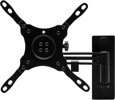 TV Wandbeugel voor 13-43 Inch TV's met Kabelbeheer - Draai-, Kantel- en Zwenkfunctie