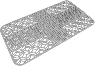 Dailygoods- Gootsteenbeschermer Siliconen - Antislip - Snijbaar Ontwerp - Hittebestendig - Opvouwbaar - 66x35cm - Spoonmat