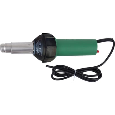 Kit de Machine à souder à Air chaud 1600W, ensemble d'outils de soudage thermique pour plastiques avec buse de vitesse de soudage et UK Plug