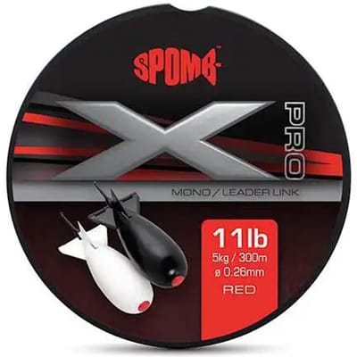Spomb X Pro Mono Red 300m / 0.26mm/ 11lb