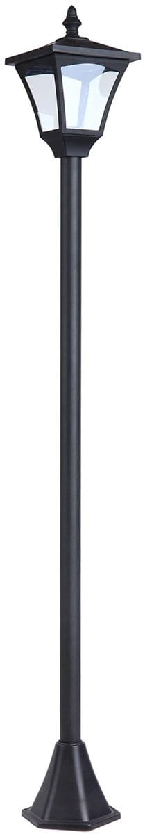 Tuinlantaarn - Solar tuinverlichting - Tuinlamp - Lantaarn - Lamp - Lantaarnpaal - Verlichting buiten - H120 cm