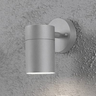 Konstsmide Buitenwandlamp NEW MODENA 1-l., grijs