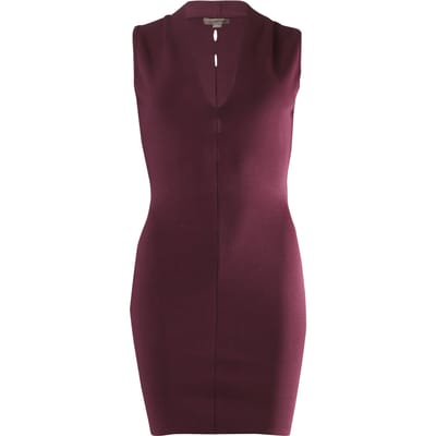 Alexander Wang Bodycon-jurk met uitsnijdingen in bordeauxrode rayon