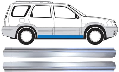Binnenste reparatie dorpel voor Mazda Tribute 2001-2008 / Links + Rechts
