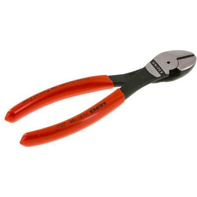 Knipex Krachtzijkniptang 180mm Kunststof Handgrepen
