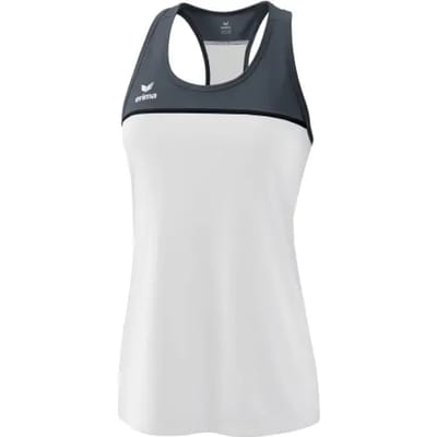 Erima Change Tanktop Dames - Wit / Slate Grey / Zwart | Maat: 34