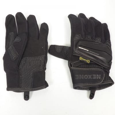 Gant moto été pour homme homologué CE Nexone Noir/blanc modèle Napoli taille XS Neuf