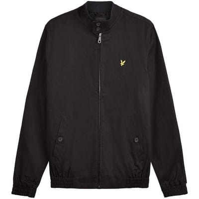 Lyle & Scott Heren Harrington Jas (Zwart)