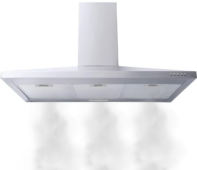 ApexArte® Afzuigkap 90 cm Grijs - Onderbouw - Extra Stil