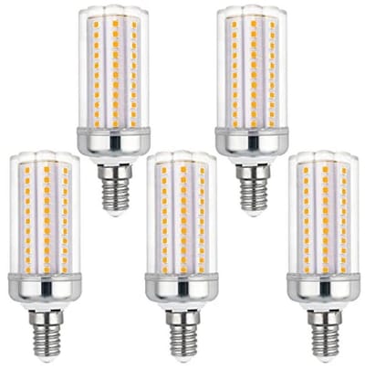 LED-lamp E14 16W Koud Wit 6000K - Set van 5 stuks met 360 graden Lichtopbrengst