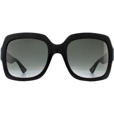 Gucci zonnebrillen GG0036SN 001 Zwart grijze gradiënt
