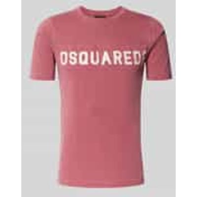 Slim fit t-shirt van puur katoen