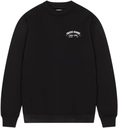 Croyez - Trui Zwart Croyez Artist Club Sweaters Zwart Cr2-fw25-27