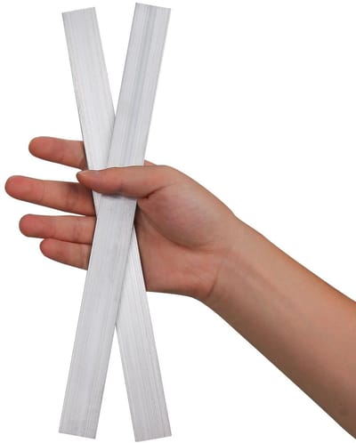 Aluminium Platen - Aluminium Strips - Industriële Toepassingen - 6061-T651 Legering - 5x25x305 mm - Aluminiumkleur