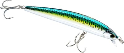 Drijvend Kunstaas - Minnow Lok - Zoutwater Vissen - Gewicht Transfersysteem - 6 Inch - Groene Makreel