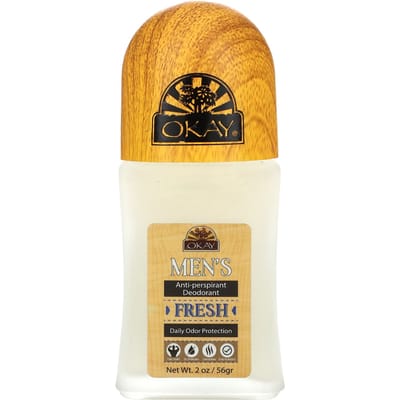 Okay Pure Naturals, Men's, Antiperspirant Deodorant, Fresh, 2 oz (56 g)