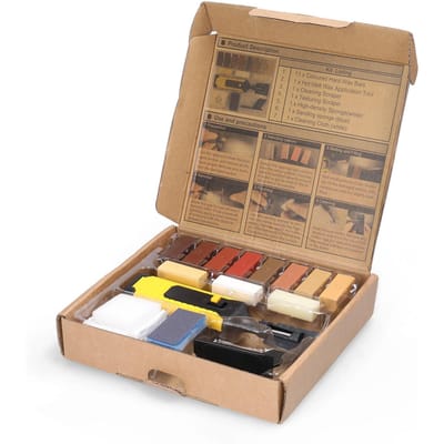 Home Huishoudelijk Laminaat Reparatieset Vloer Reparatieset DIY Multifunctionele Houten Plank Reparatie Tool veelkleurig