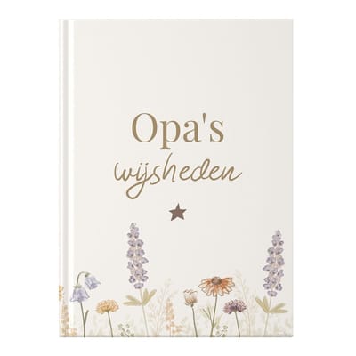 Fyllbooks Opa's wijsheden invulboek