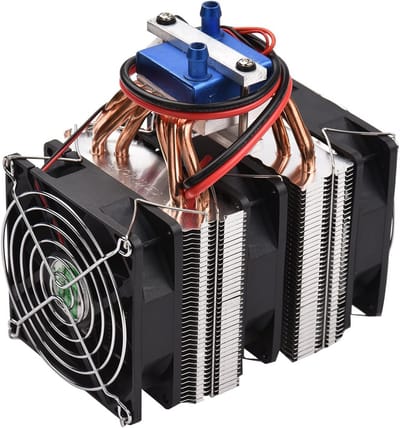 Water Chiller - Koelmachine Aquarium - Aquarium Koelen - Halfgeleider Koeling - 40 Liter - Zilver