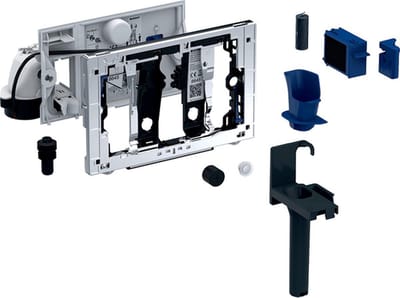 Geberit Duofresh module manueel stick ten behoeve van Sigma inbouwreservoir - 12cm - grijs