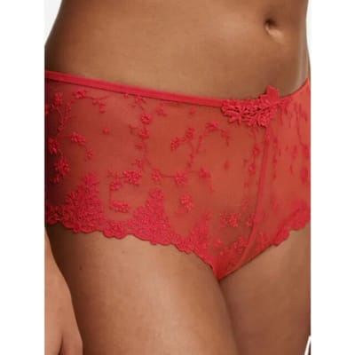 Slipje shorty Passionata white nights club red