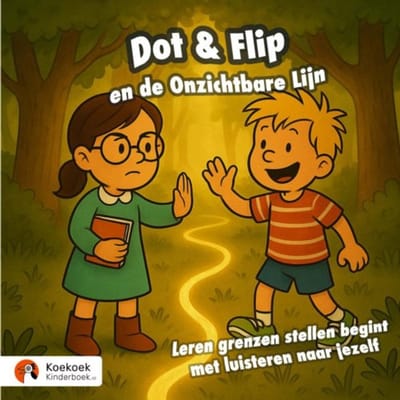 Dot & Flip En De Onzichtbare Lijn - Koekoek Kinderboek