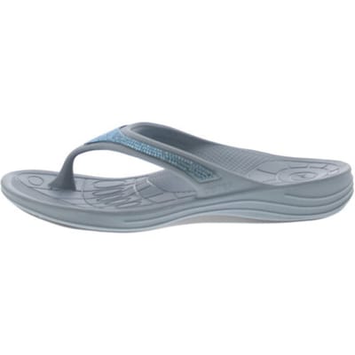 Teenslippers Aetrex Fiji Flips Sparkle