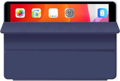 HEM Siliconen iPad Hoes geschikt voor iPad 10.5 (2017/2019) - iPad Pro 10.5 (2017) - iPad Air 3 10.5 (2019) - Donkerblauw - 10,5 inch