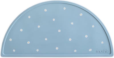 Mushie Placemat Siliconen - White Daisy
