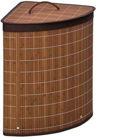 Pugsdrly Wassenmand Wassenmand, inhoud 55 l, afneembaar deksel, 38 cm x 38 cm x 57 cm, bruin