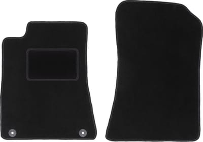 Voormatten zwart voor: Mercedes SL R129 roadster (1998-2002)