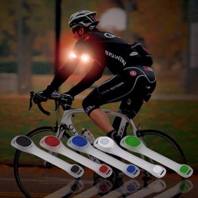 *** Rood LED Veiligheidsarmband - Safety Band - Rode Sportarmband voor Hardlopen - Donker Zichtbaar - van Heble® ***