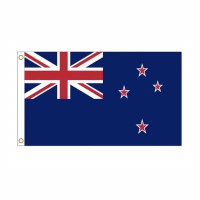 Nieuw-Zeelandse vlag - Vlag van Nieuw-Zeeland - Nieuw-Zeelandse Blauwe Vaandel - 150/90CM - Polyester - CHPN