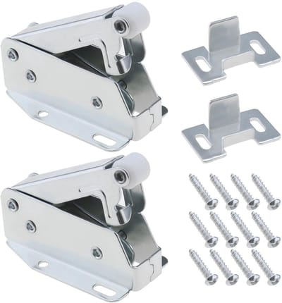 Dailygoody - Automatische Spring Catch - Keuken Kasten - Compact - Touch Catch Latch - Eenvoudige Montage - Geschikt voor Slaapkamer en Woonkamer