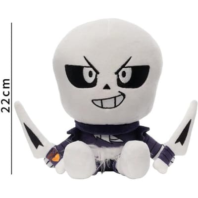 22cm Kruis Pluche Exquise Anime Game Merchandise Decoratieve Ornamenten Karakter Rolverdeling Pluche Speelgoed Verjaardagscadeau Voor Jongens Meisjes 22cm white