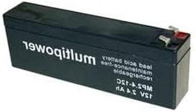 Loodaccu Multipower MP2,4-12C, 12 volt, 2,4 Ah