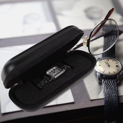 Actie4you® - Reis Etui – Voor Horloge – Universeel – Horloge Reishoes – Zwart