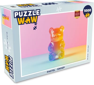 Puzzel Pastel - Snoep - Legpuzzel - Puzzel 1000 stukjes volwassenen