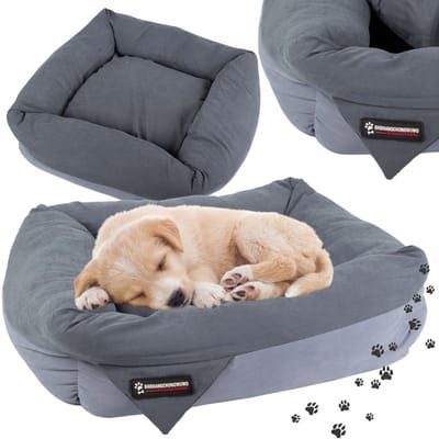 Comfortabel Hondenkussen/Kattenmand - Zacht, Uitneembare Kussen, 50cm