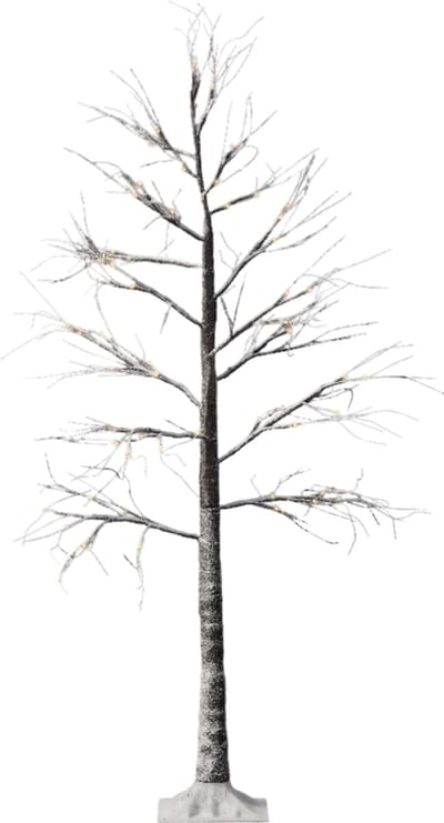 Lumineo - LED boom d100h150 cm bruin/warm wit