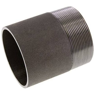 R 3'' Buitendraad x 88.9mm Stalen Pijpnippel met Las uiteinde 50 Bar DIN 2982 - 100mm - FL2S-MS-E-300R-88P9-100L
