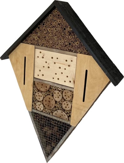 GARDEN SPIRIT Groot Insectenhotel 11,5 x 57 x 79 cm Vlinder- Bijenhotel