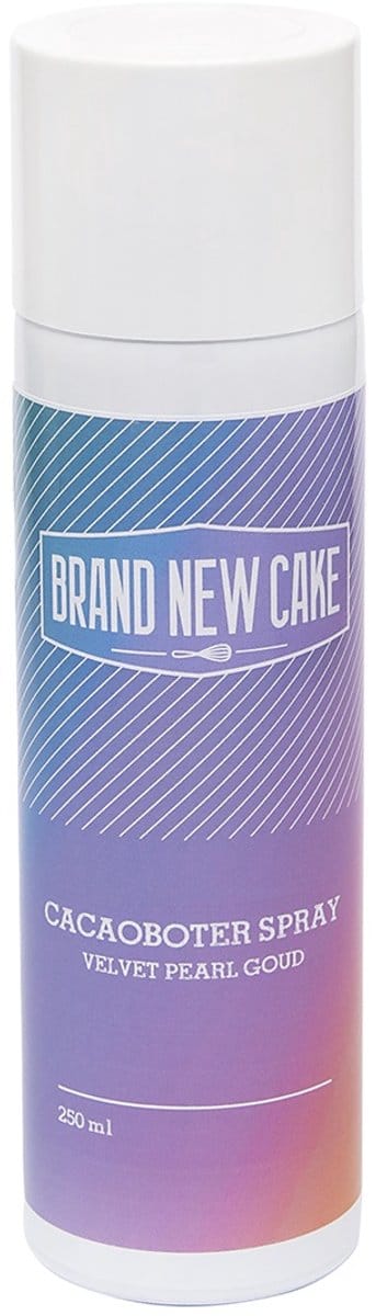 BrandNewCake Cacaoboter spray Velvet Pearl Goud 250ml