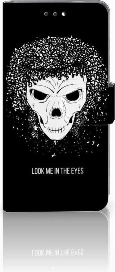 Telefoonhoesje met Naam Nokia 3.1 (2018) Skull Hair